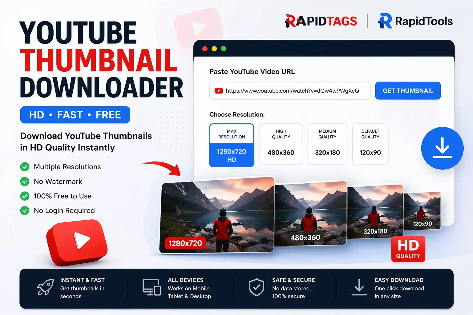 youtube thumbnail downloader